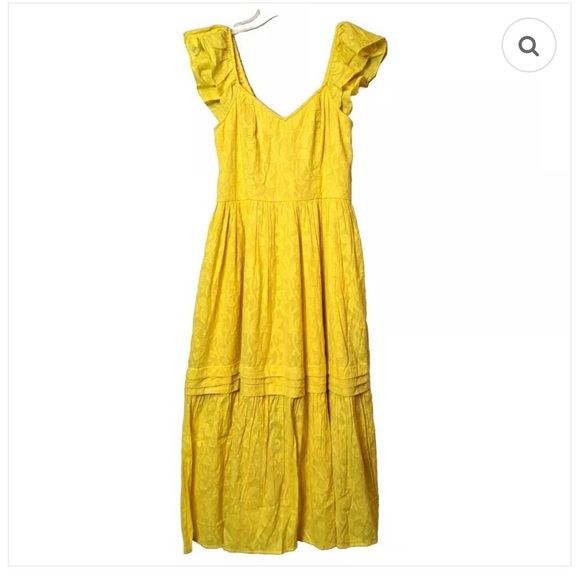NWT Band Of The Free Sunny Yellow Maxi Dress - Picture 1 of 6